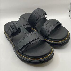 Dr. Martens - NWOT Chilton Velcro Sandals - Black - 7
